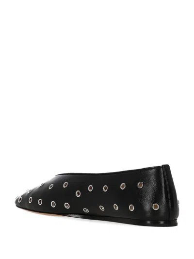 Le Monde Beryl Flat Shoes In Black