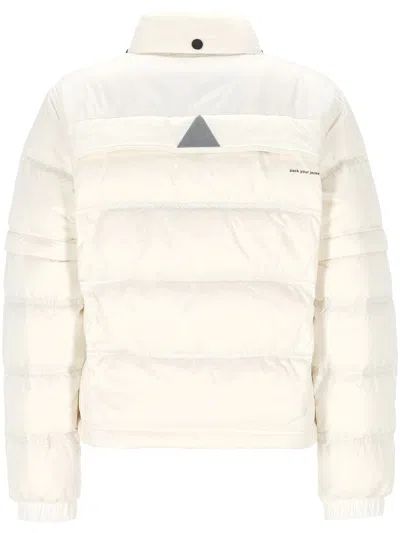 Moncler Removable-sleeves Puffer Jacket In Neutral