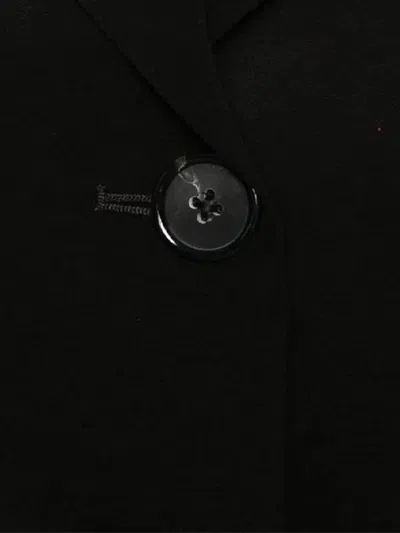 Totême Toteme Single-breasted Blazer Jacket In Black