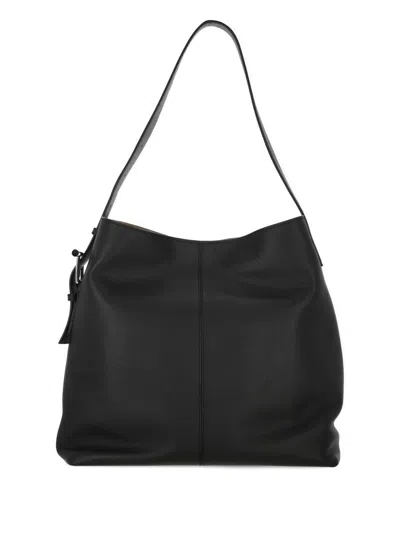 Alexander Mcqueen Mcqueen T-bar Sling Hobo Bag In Black