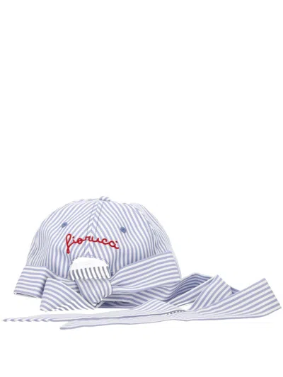 Fiorucci Sky Blue Baseball Cap In Blue