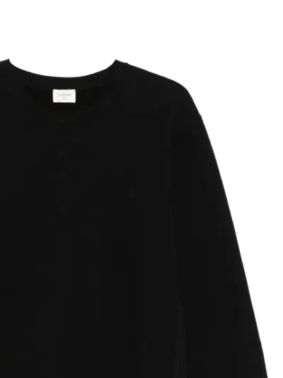 Saint Laurent Large Sweatshirt With Bold Print In Black
