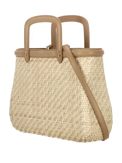 Rodo Vimini Tote Bag In Brown
