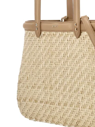 Rodo Vimini Tote Bag In Brown