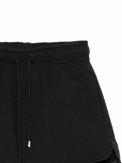 Pinko Limousine Elastic Waist Shorts In Black
