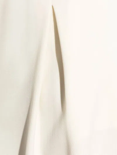 Theory Pants With Pleat In Neutral