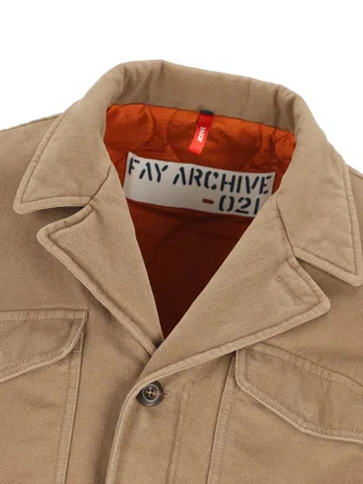 Fay Jackets In Brown