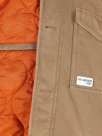 Fay Jackets In Brown