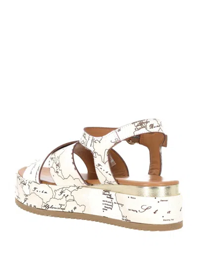 Alviero Martini Sandals In White