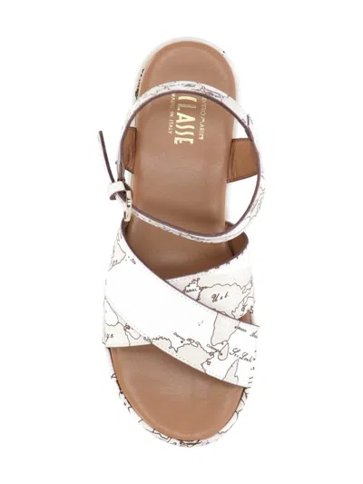 Alviero Martini Sandals In White