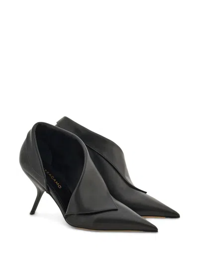 Ferragamo Salvatore  With Heel In Black