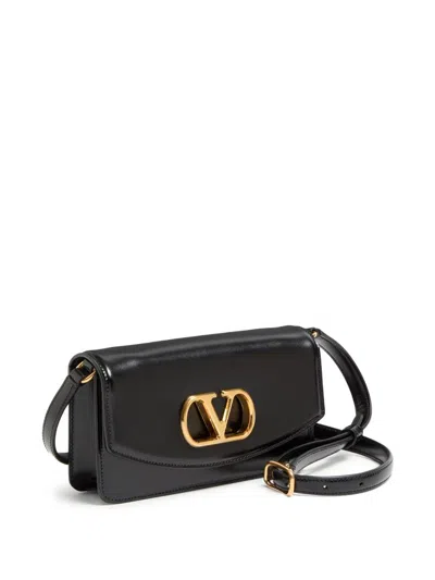 Valentino Small Clutch Gold-tone Hardware In Black