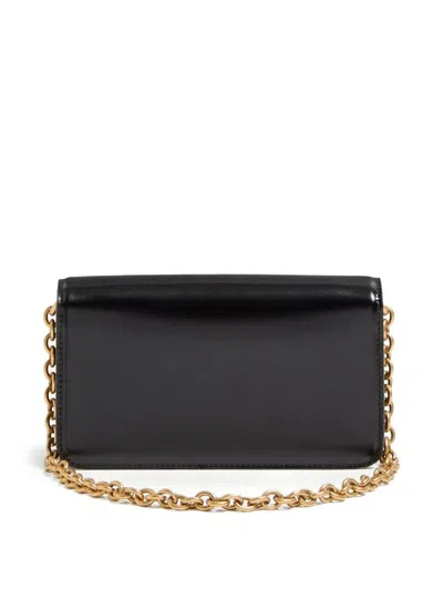 Valentino Small Clutch Gold-tone Hardware In Black