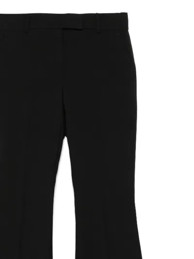Alexander Mcqueen Alexander Mc Queen Black Wool Trousers In Black