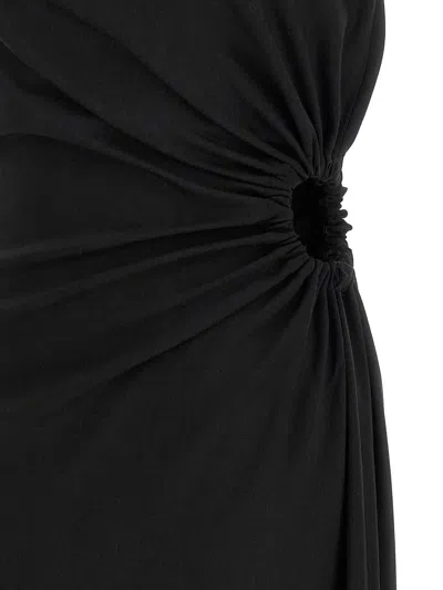 Max Mara Bustier Dress In Black