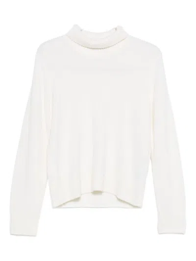 Seventy Turtleneck Sweater In White