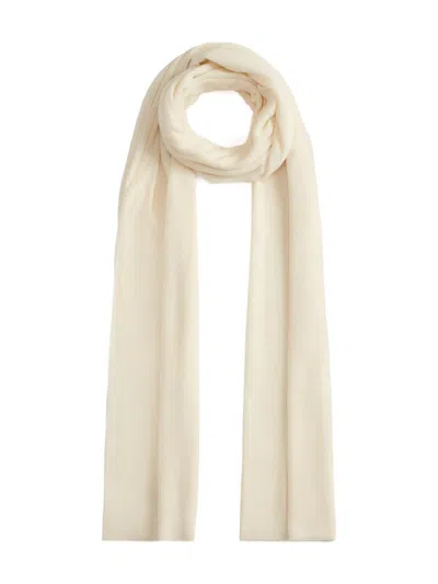 Fabiana Filippi Straight Knit Scarf In White