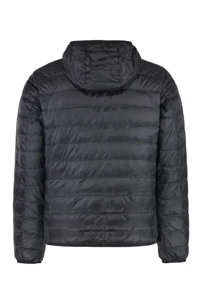 Ea7 Emporio Armani Ultra-light Down Jacket In Black