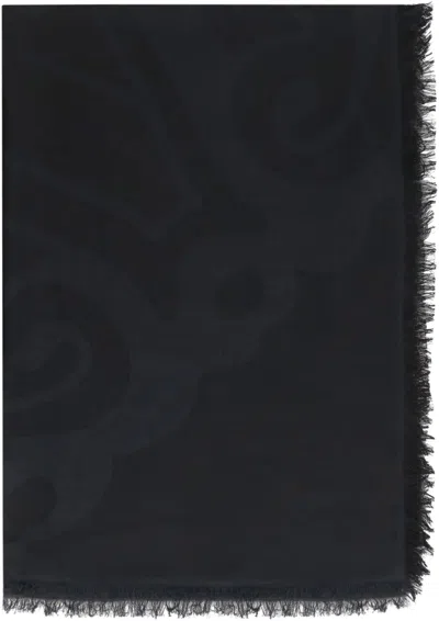 Max Mara Eguale Stole In Black