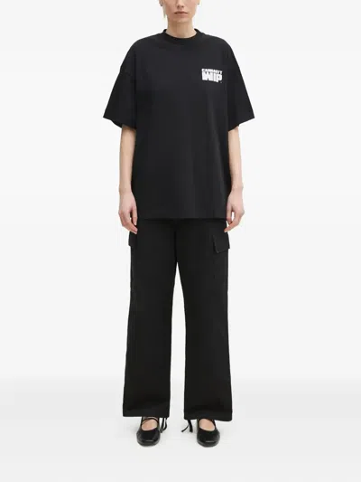Carhartt Cargo-pocket Trousers In Black