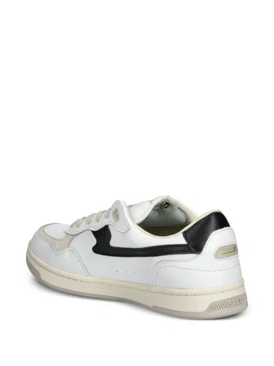 Stepney Workers Club Pro-cup Leather Panel Sneakers In White