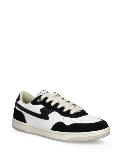 Stepney Workers Club Pro-cup Leather Panel Sneakers In White