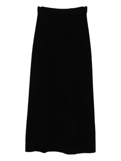 Lisa Yang Cashmere Skirt In Black
