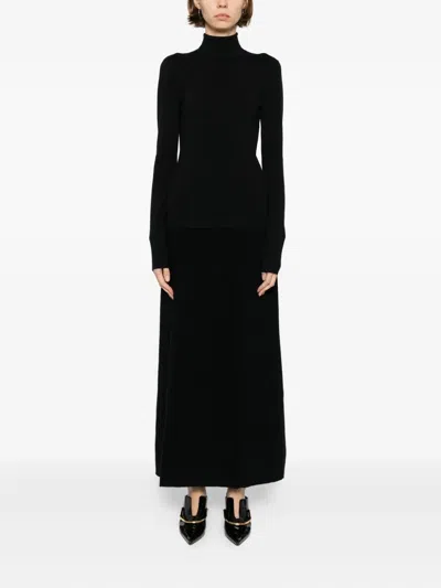 Lisa Yang Cashmere Skirt In Black
