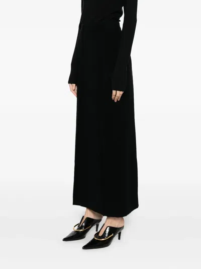 Lisa Yang Cashmere Skirt In Black