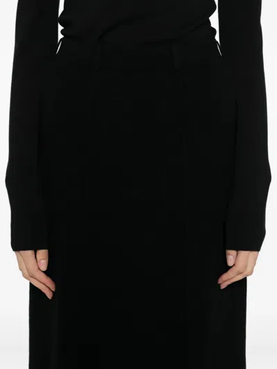 Lisa Yang Cashmere Skirt In Black