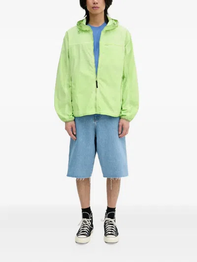 This Is Never That X Gramicci Zip-up Hooded Jacket In Green