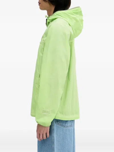 This Is Never That X Gramicci Zip-up Hooded Jacket In Green