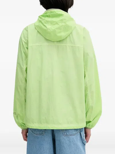 This Is Never That X Gramicci Zip-up Hooded Jacket In Green