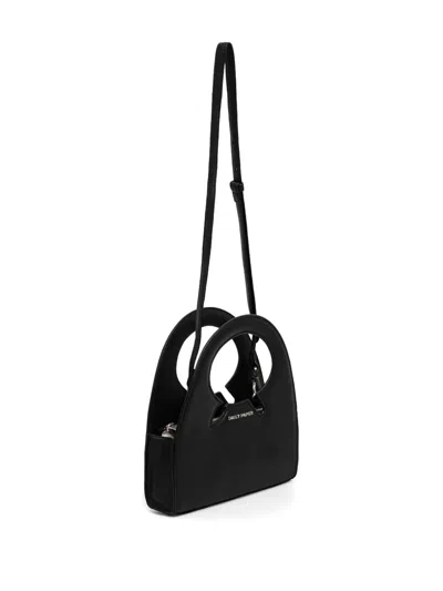 Daily Paper Small Codu Cut-out Cross Body Bag In Black