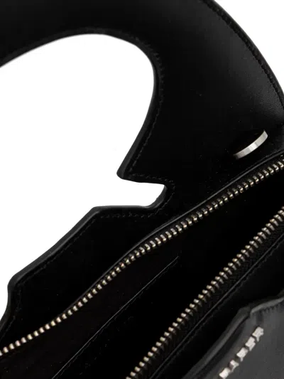 Daily Paper Small Codu Cut-out Cross Body Bag In Black