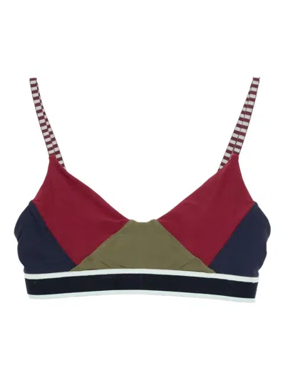 The Upside Starburst Geogie Scoop Sports Bra In Multi