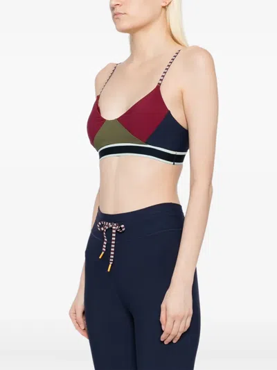 The Upside Starburst Geogie Scoop Sports Bra In Multi