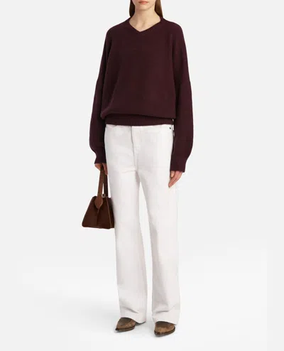 Khaite Bonnie Jeans In White