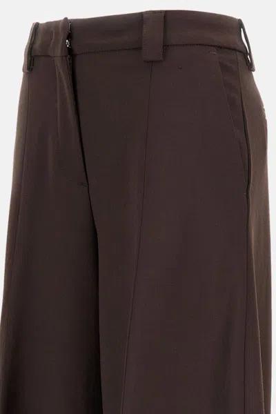 The Latest Thelatest 'alma' Pants In Brown