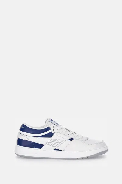 Givenchy Saint Laurent Black Leather Tribute 85 Mules In Blue