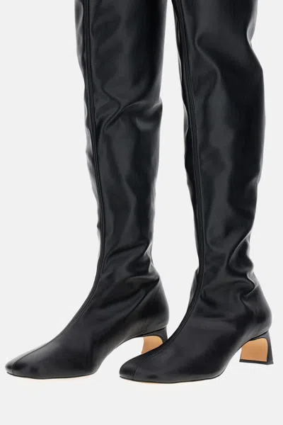 Odissã¬ Knee Boot In Black