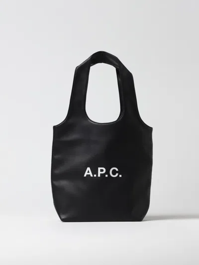 Apc A.p.c. Tote Ninon Small In Black