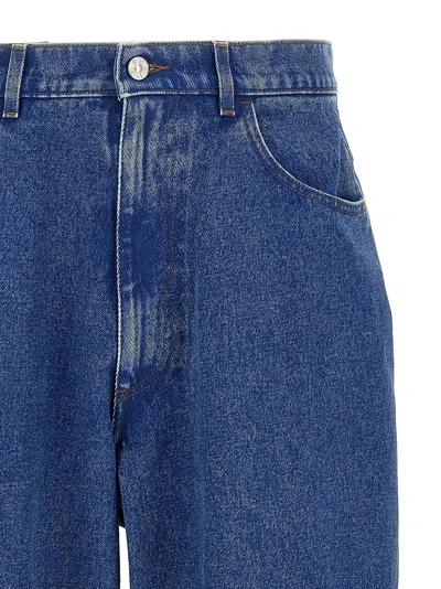 Marni Relaxed-fit Wide Leg Denim Jeans In Blue
