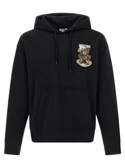 Moschino Couture Man Sweatshirt Black Size Xl Cotton