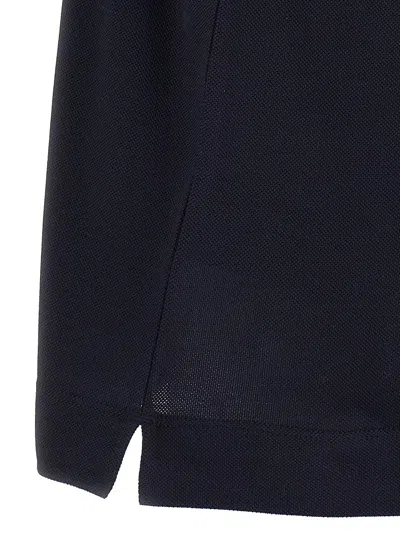 Zegna Men's Piquet Polo T-shirt In Black