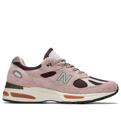 New Balance Suede And Mesh Sneakers With Iconic Branding And Textured Accents In Multi