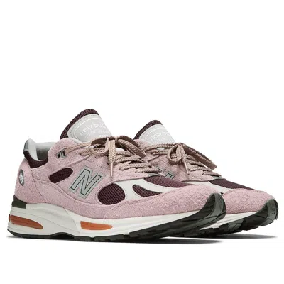 New Balance Suede And Mesh Sneakers With Iconic Branding And Textured Accents In Multi