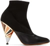 GIVENCHY Black Prism Heel Boots