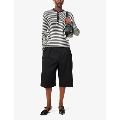 Anine Bing Lessia Long Sleeve T-shirt In Multicolor