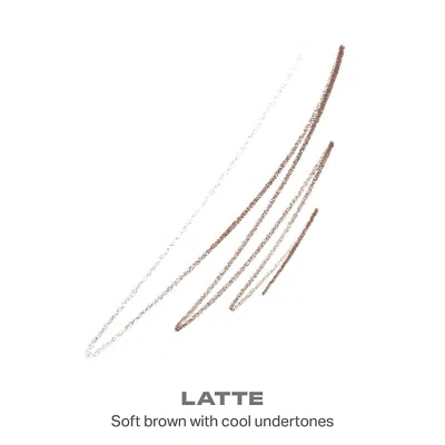 Morphe Latte Nano Brow Pencil In Brown